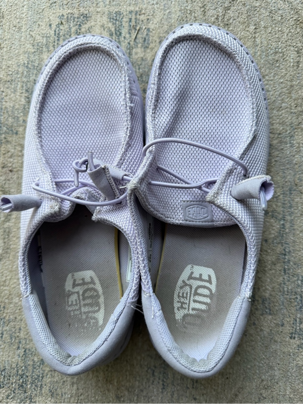 Hey Dude Kids Lavender Slip-On Moccasins